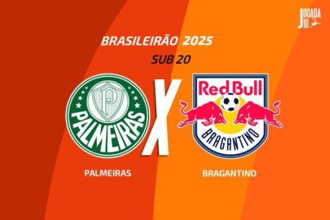 Palmeiras e RB Bragantino decidem quem será o grande campeão do Brasileiro Sub-20 - (crédito: Foto: Arte/Jogada10) Palmeiras e RB Bragantino decidem quem será o grande campeão do Brasileiro Sub-20 - (crédito: Foto: Arte/Jogada10)