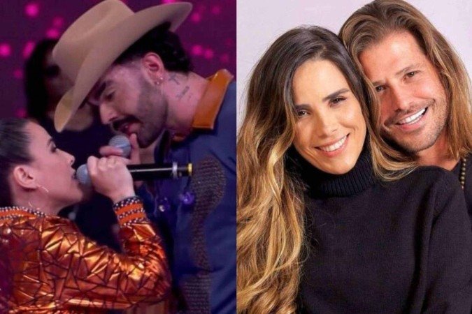 Luan e Wanessa cantam coladinhos após surto de Dolabella vir à tona -  (crédito: Reprodução Instagram)
