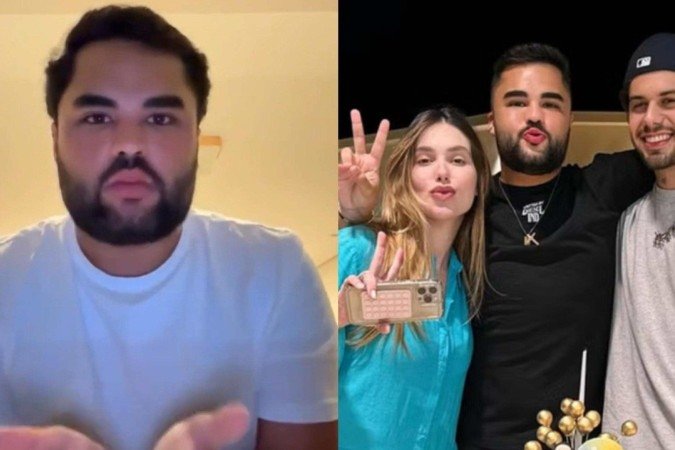 Lucas Guedez surta após críticas por vídeo com filha de Virginia - (crédito: Reprodução Instagram) Lucas Guedez surta após críticas por vídeo com filha de Virginia - (crédito: Reprodução Instagram)