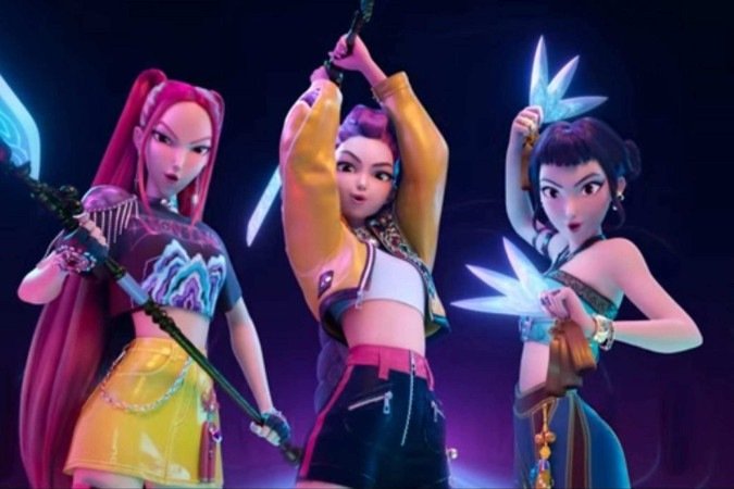 'Guerreiras do K-Pop' está disponível na Netflix - (crédito: Reprodução/YouTube/@NetflixBrasil) 'Guerreiras do K-Pop' está disponível na Netflix - (crédito: Reprodução/YouTube/@NetflixBrasil)