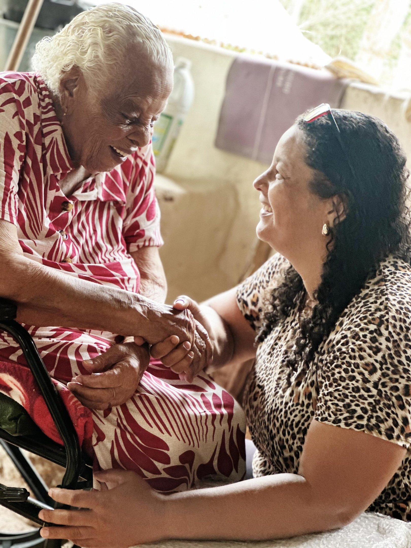 Em 2 de fevereiro de 2025, Izabel Rosa Pereira com 114 anos