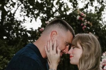 Paul McCartney cantou no casamento da cantora Taylor Swift e do jogador Travis Kelce - (crédito: Reprodução/Instagram) Paul McCartney cantou no casamento da cantora Taylor Swift e do jogador Travis Kelce - (crédito: Reprodução/Instagram)