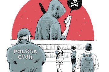 Pelas falas dos suspeitos, o suposto ataque ocorreria em meados de setembro -  (crédito: Caio Gomez)