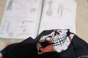 Caderno apreendido tinha rascunho sobre como fazer arma caseira