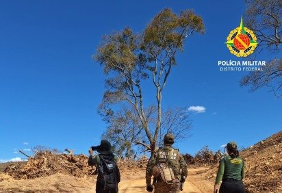 PMDF e IBRAM autuam responsável por crime ambiental em Planaltina