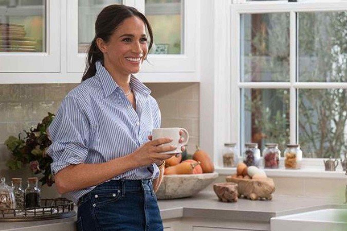 Série de Meghan recebe convidadas como Chrissy Teigan -  (crédito: Netflix)