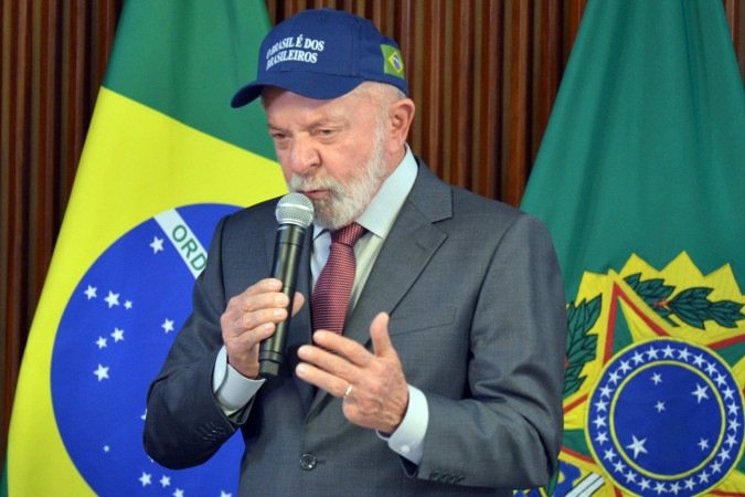 Lula recebeu no Palácio do Planalto visita do presidente do Panamá, José Raúl Mulino -  (crédito:  Ed Alves CB/DA Press)