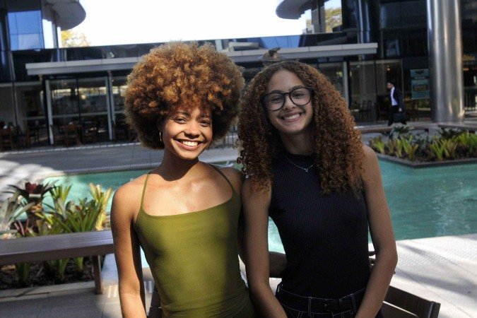  Marcela Paiva e Jamile Nogueira foram apresentadas pelas irmãs quando tinham apenas 5 anos e sempre estudaram juntas  -  (crédito:  Minervino Júnior/CB/Da Press.)