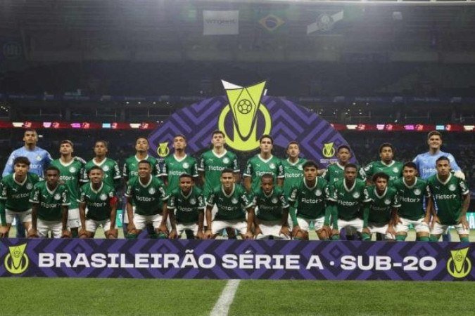 Palmeiras conquistou o tetracampeonato brasileiro sub-20 -  (crédito: Foto: Fabio Menotti/Palmeiras)