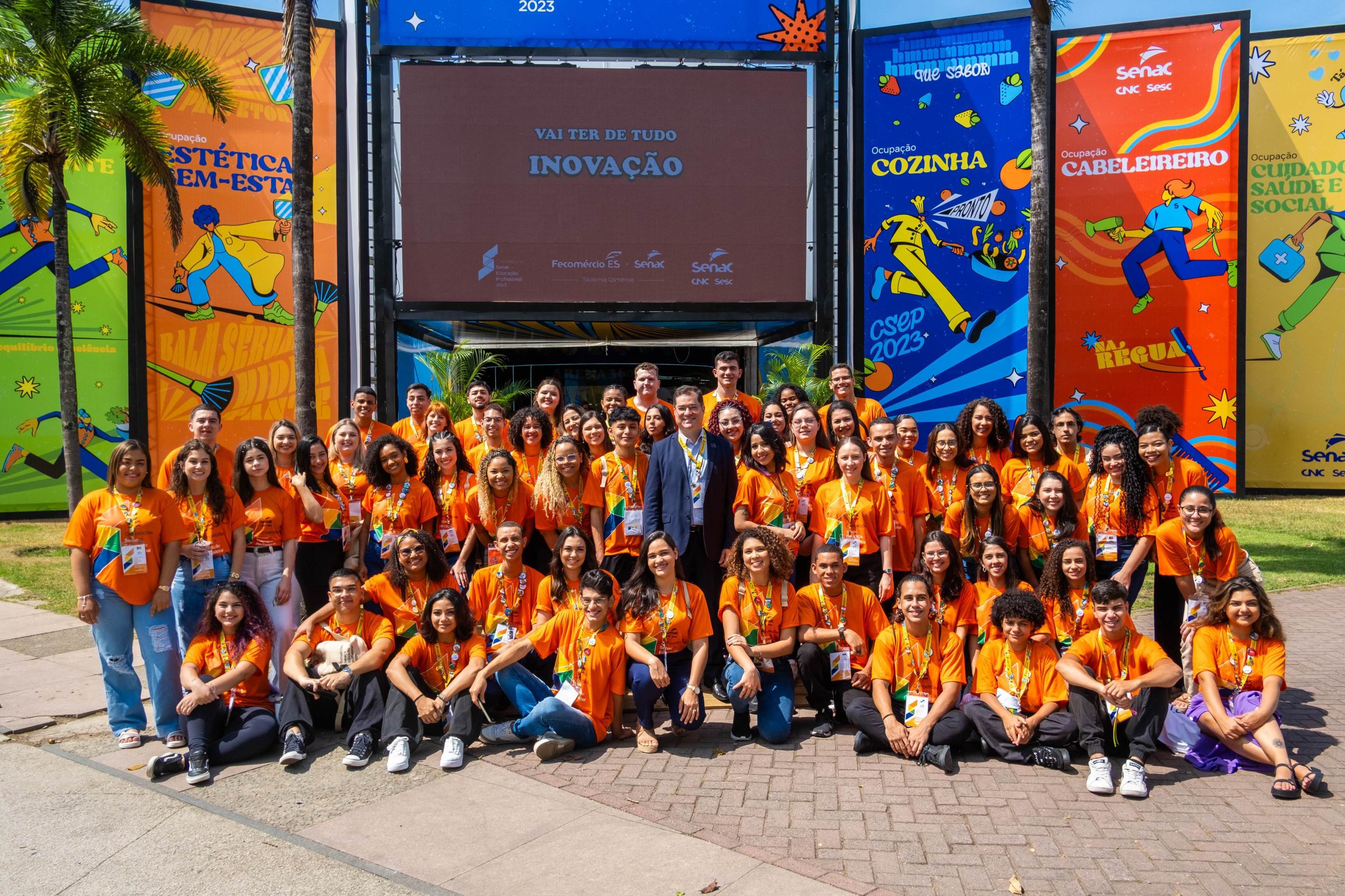 Alunos de todo o Brasil disputam os títulos nacionais em dez ocupações