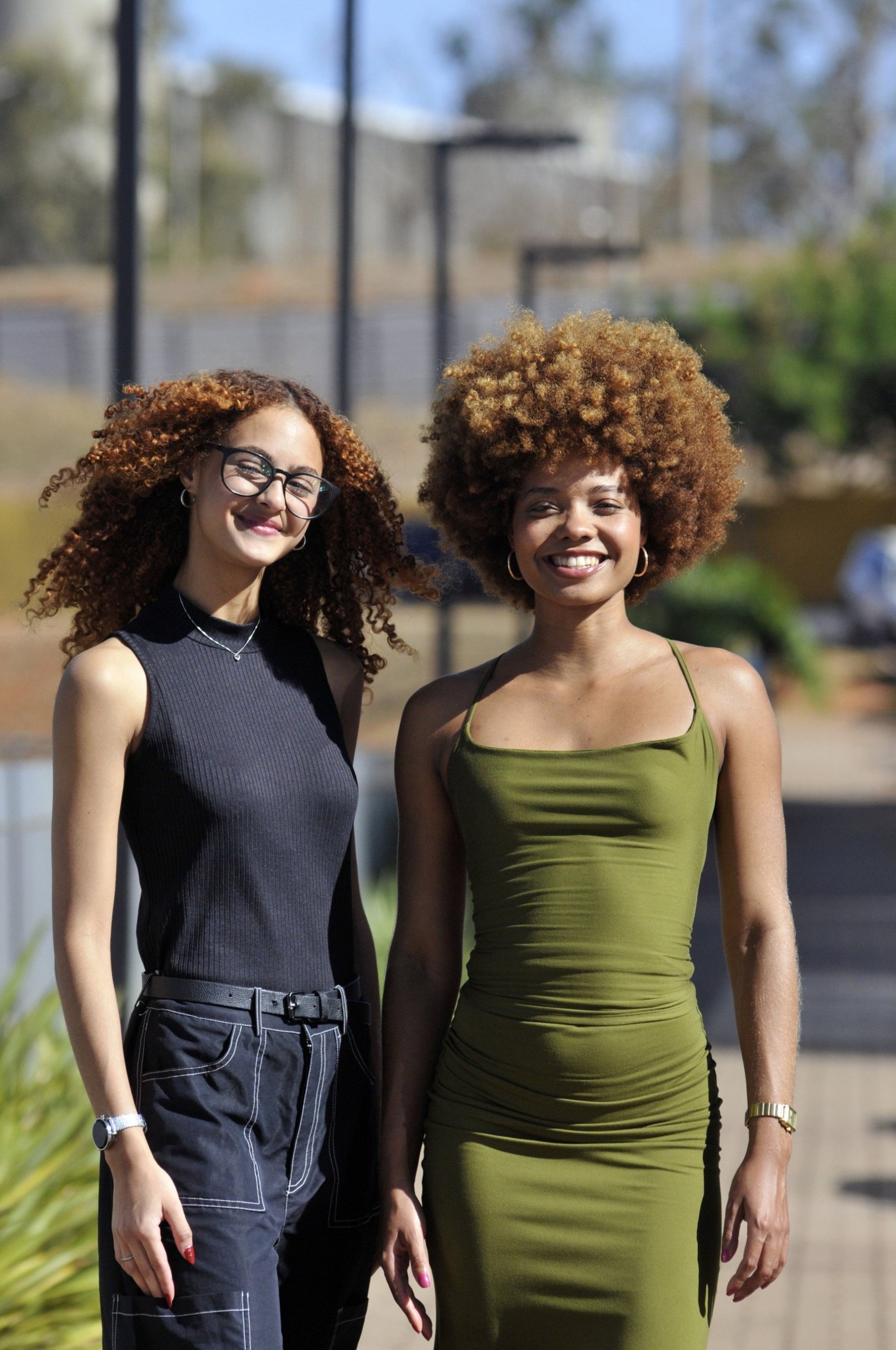  26/08/2025. Crédito: Minervino Júnior/CB/D.A Press. Brasil.  Brasilia - DF. Amigas Marcela de Paiva e Jamile Nogueira 