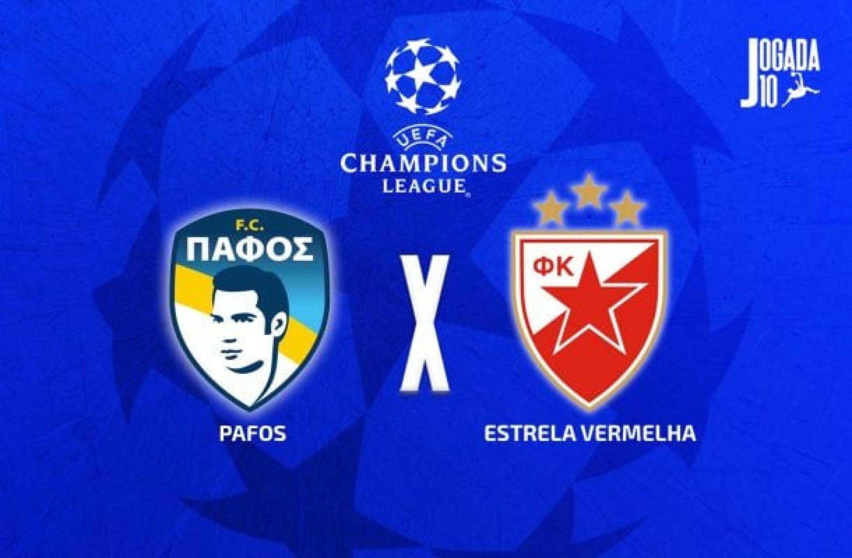 Pafos FC x Estrela Vermelha: onde assistir, escalações e arbitragem