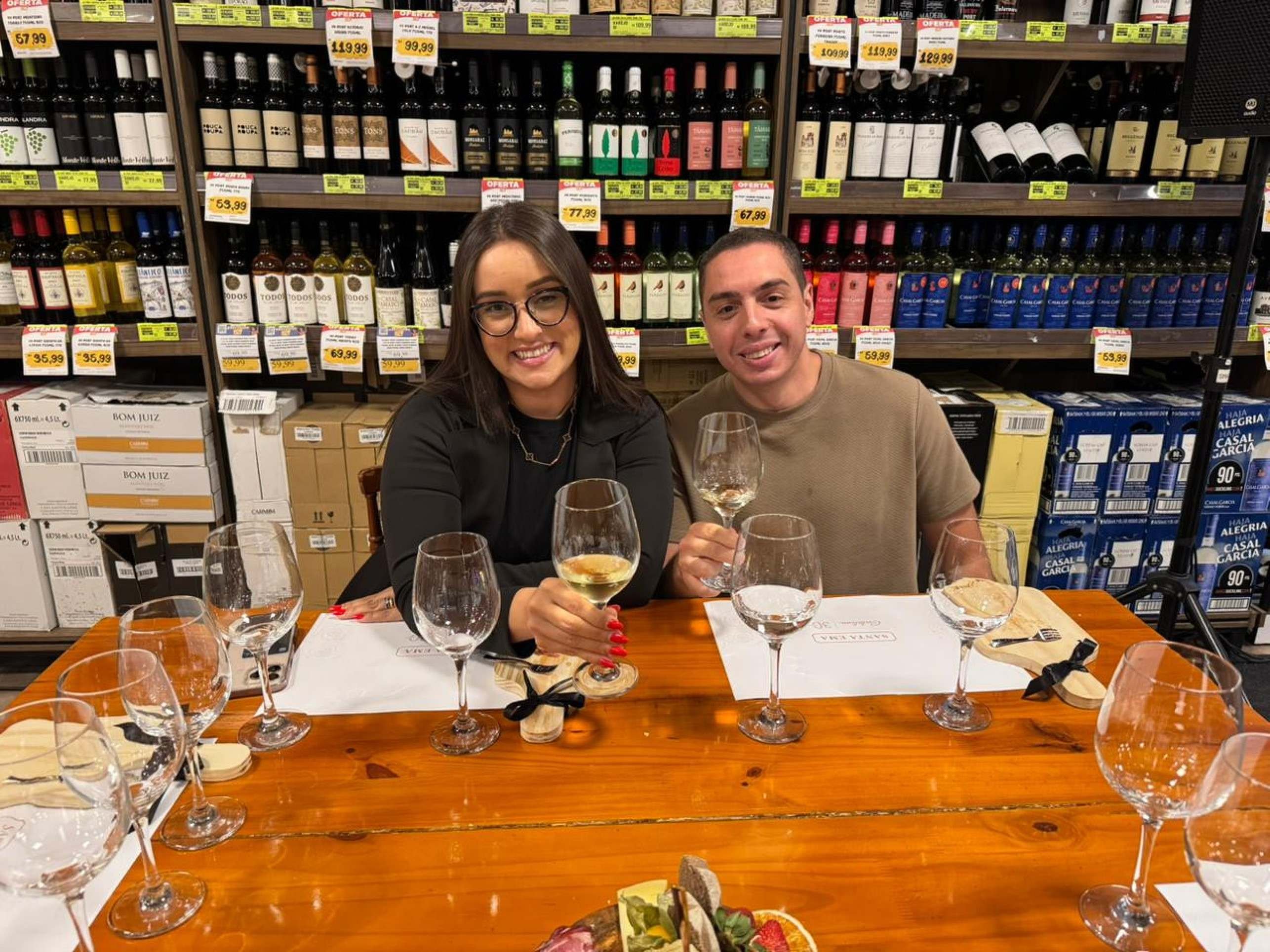 Rafaela Fernandes Heleno e o marido Diogo Heleno Louzeiro