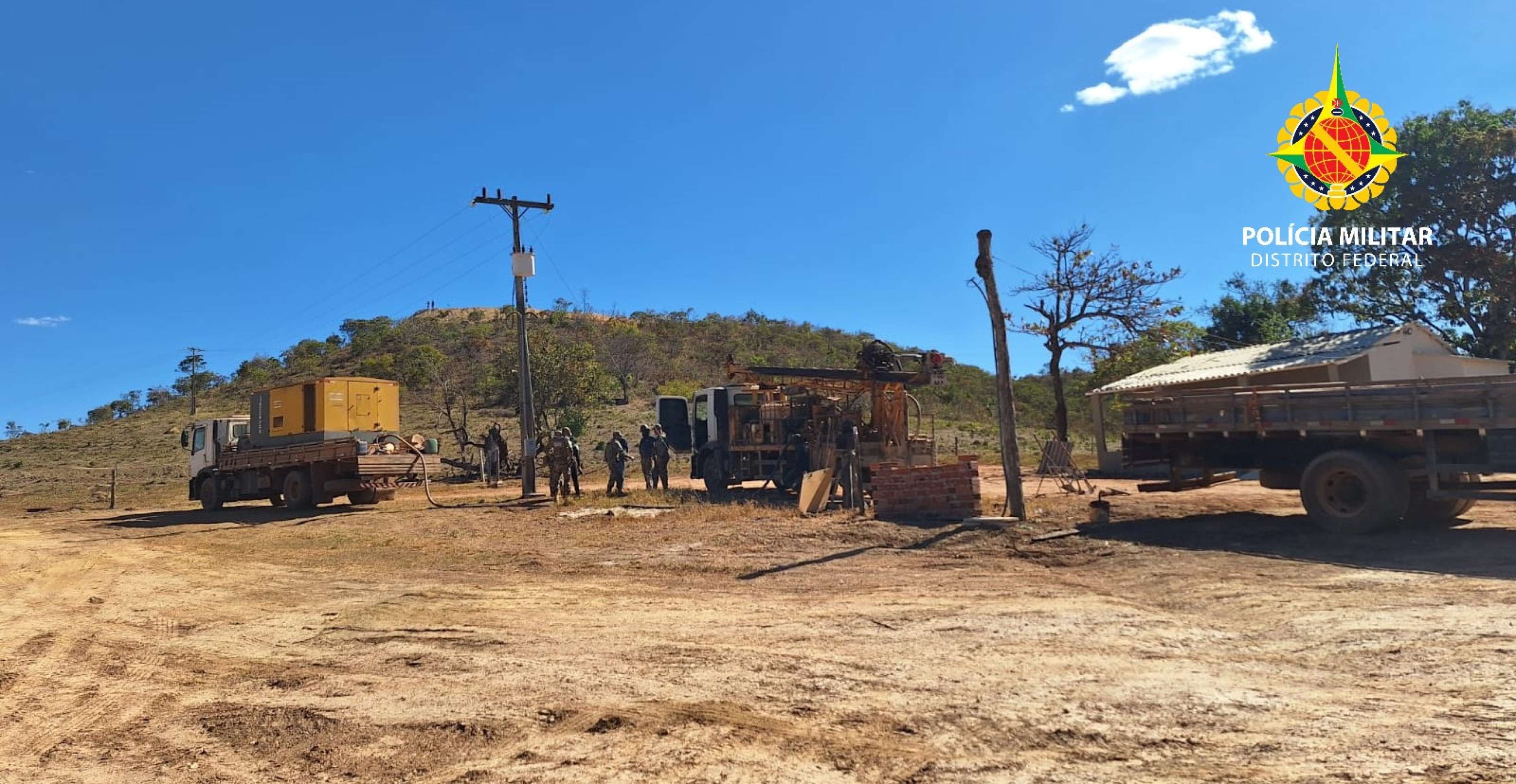 Crime ambiental é flagrado em área de proteção em Planaltina