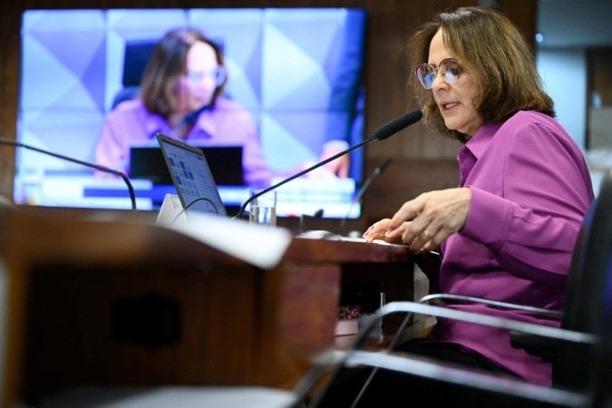 Segundo a senadora, o fato de ter descoberto a doença precocemente fez toda a diferença - (crédito: Andressa Anholete/Agência Senad) Segundo a senadora, o fato de ter descoberto a doença precocemente fez toda a diferença - (crédito: Andressa Anholete/Agência Senad)