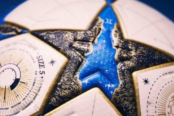 Nova bola da Uefa Champions League -  (crédito: Foto: Divulgação)
