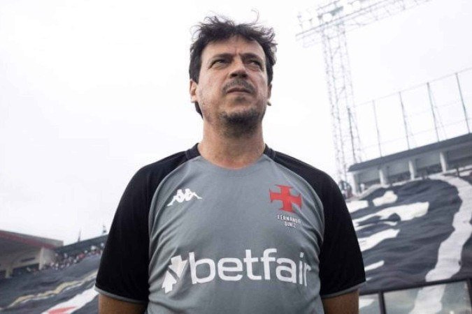 Fernando Diniz tem aproveitamento de 36% no comando do Vasco -  (crédito: Foto: Matheus Lima/Vasco)
