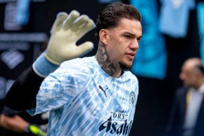 Ederson está no futebol inglês há oito temporadas - (crédito: - Reprodução de Vídeo) Ederson está no futebol inglês há oito temporadas - (crédito: - Reprodução de Vídeo)