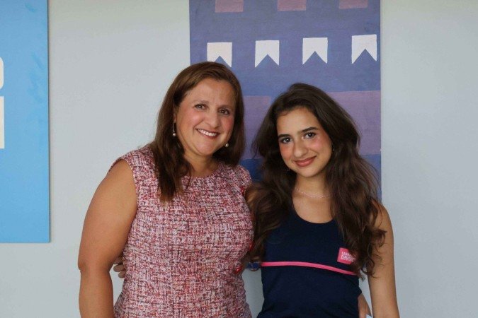 Lucinete percebe que Yasmim agora interage mais com colegas -  (crédito:  Bruna Gaston CB/DA Press)