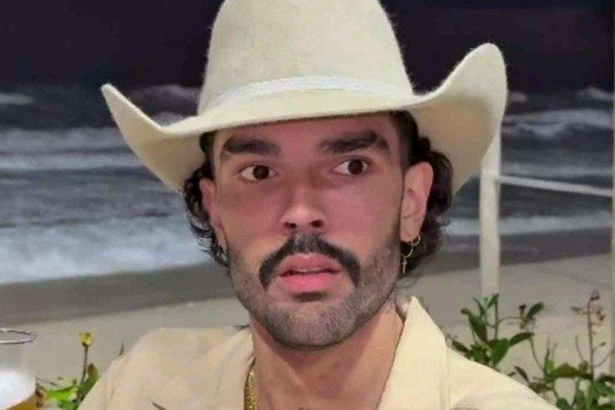 Luan Pereira gera climão com influencer após ela assumir namoro: 'Não estamos' -  (crédito: Reprodução/Instagram)