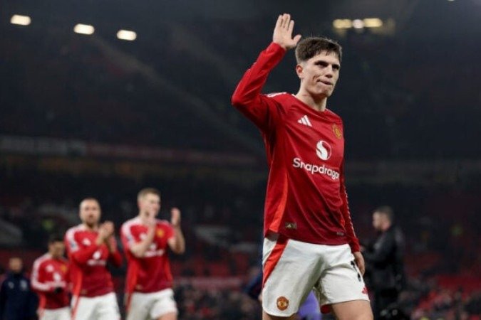 No que depender de Garnacho, ele vai se transferir na atual janela de transferências - (crédito: Foto: Carl Recine/Getty Images) No que depender de Garnacho, ele vai se transferir na atual janela de transferências - (crédito: Foto: Carl Recine/Getty Images)