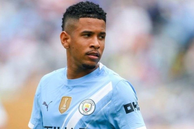 Savinho em ação cm a camisa do Manchester City na última temporada - (crédito: Foto: David Ramos/Getty Images) Savinho em ação cm a camisa do Manchester City na última temporada - (crédito: Foto: David Ramos/Getty Images)