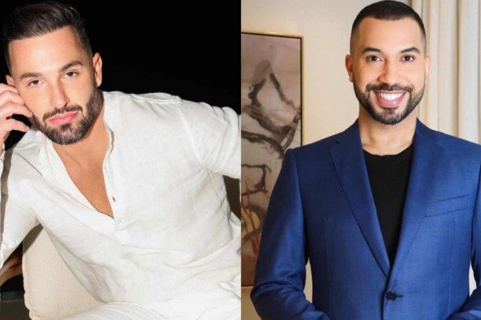 Tá rolando? Diego Hypólito e Gil do Virgor surgem em clima de intimidade -  (crédito: Reprodução/Instagram)