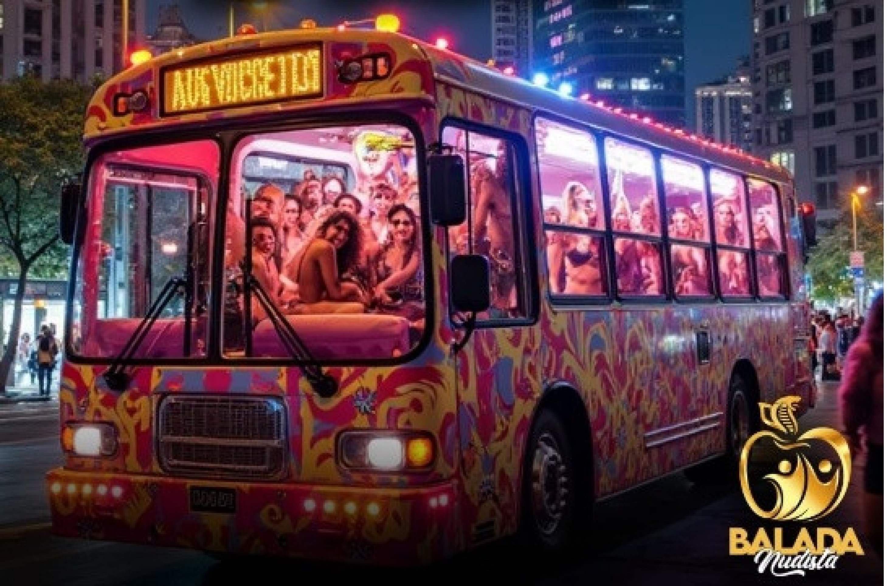 Ônibus nudista percorre as ruas de SP; prefeitura vai cobrar explicações