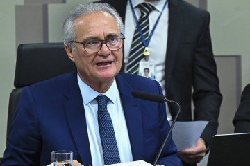 Renan Calheiros (MDB-AL) respondeu a mais de 20 inquéritos no STF, a maioria proveniente da Operação Lava-Jato -  (crédito: Jefferson Rudy/Agência Senado)