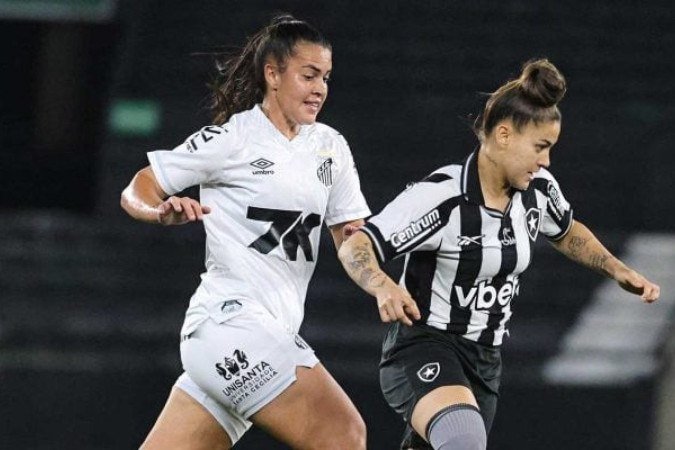 No primeiro encontro, time paulista levou a melhor -  (crédito: Foto: Arthur Barreto/Botafogo)