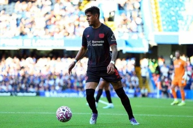 Hincapié está no clube da Alemanha desde 2021 -  (crédito: Foto: Bryn Lennon/Getty Images)