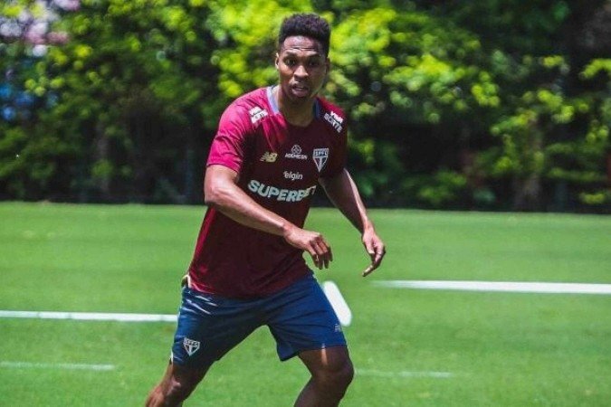 Wendell deve reforçar o São Paulo contra o Cruzeiro - (crédito: Foto: Pedro Guedes / São Paulo FC) Wendell deve reforçar o São Paulo contra o Cruzeiro - (crédito: Foto: Pedro Guedes / São Paulo FC)