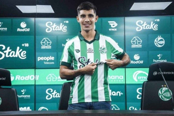 Juan Sforza em apresentação pelo Juventude - (crédito: Foto: Divulgação/Juventude) Juan Sforza em apresentação pelo Juventude - (crédito: Foto: Divulgação/Juventude)