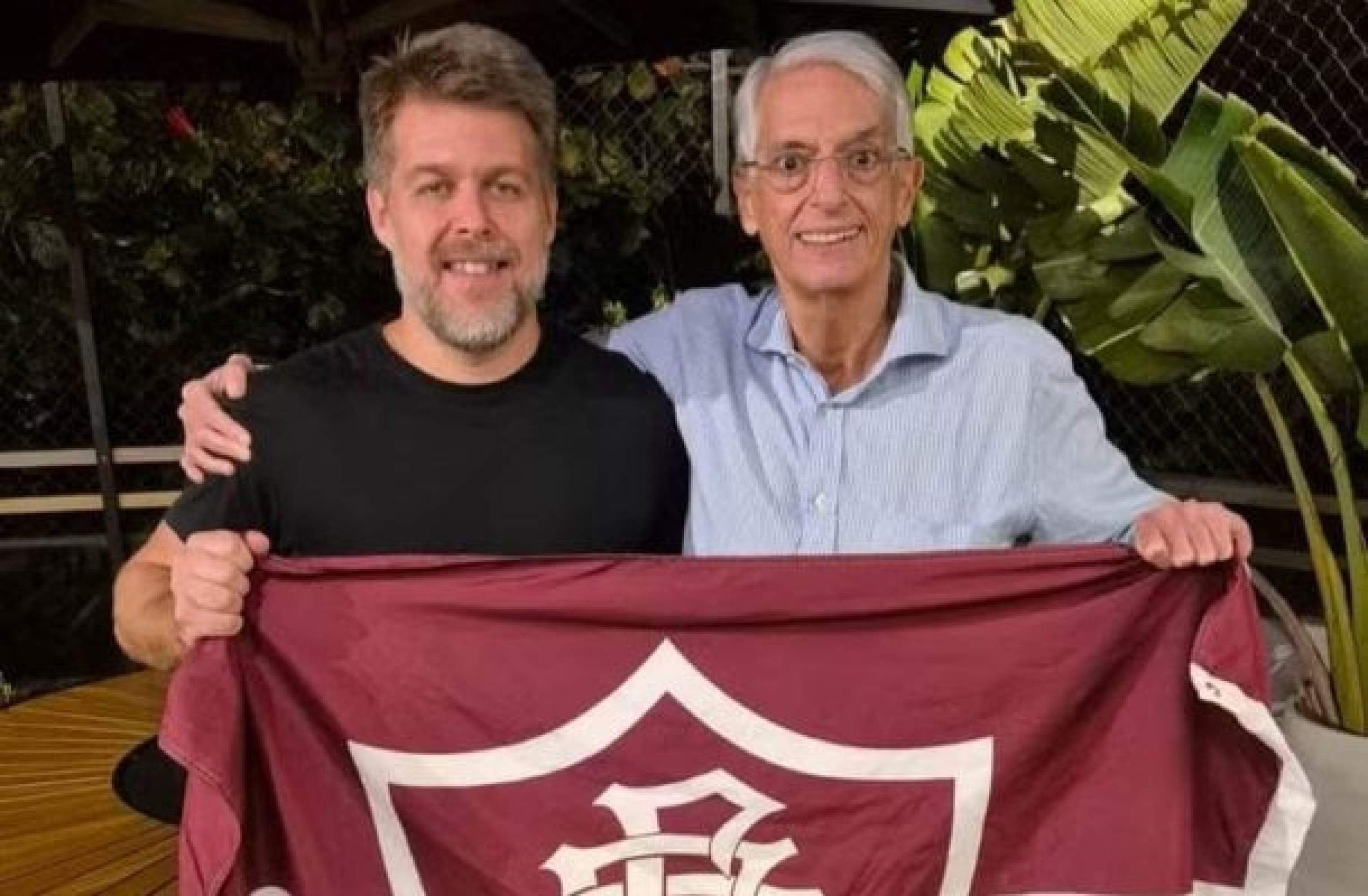 Celso Barros e Rolim formam chapa para disputar presidência do Fluminense