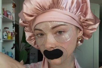 O uso de touca de cetim ajuda a proteger o cabelo à noite   -  (crédito: Reprodução/Kayla Ryan)