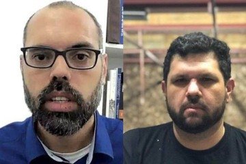 Allan dos Santos e Oswaldo Eustáquio -  (crédito: Reprodução)