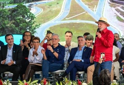 Lula disse que está disposto a negociar o tarifaço com os Estados Unidos -  (crédito:  Leandro Couri/EM/D.A Press)