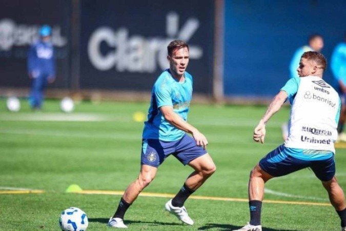 Arthur vestirá a camisa 29 em seu retorno ao Grêmio - (crédito: Foto: Reprodução/Grêmio) Arthur vestirá a camisa 29 em seu retorno ao Grêmio - (crédito: Foto: Reprodução/Grêmio)