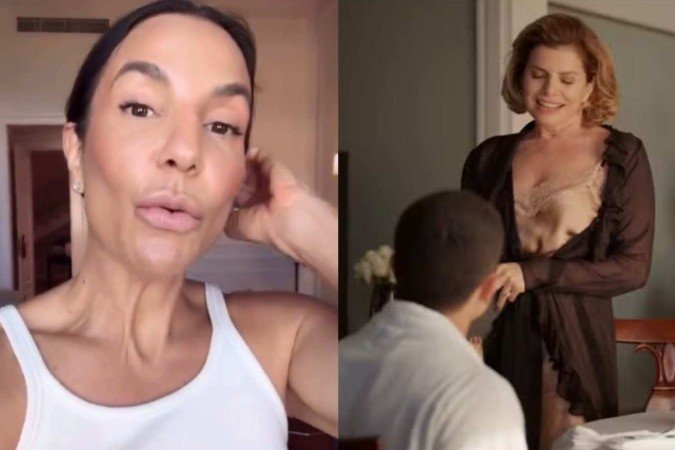 Ivete Sangalo se hospeda hotel de Odete Roitman e faz relato desbocado - (crédito: Reprodução/Globo) Ivete Sangalo se hospeda hotel de Odete Roitman e faz relato desbocado - (crédito: Reprodução/Globo)