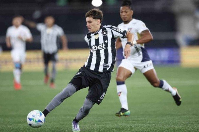 Montoro é uma das grandes promessas do futebol argentino - (crédito: Foto: Vitor Silva/Botafogo) Montoro é uma das grandes promessas do futebol argentino - (crédito: Foto: Vitor Silva/Botafogo)