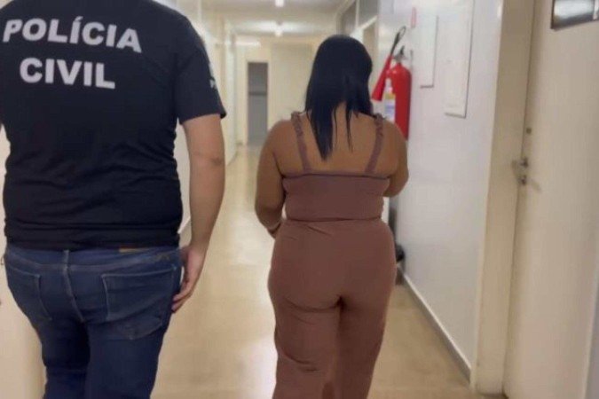 Ele e uma mulher são apontados como responsáveis pelo desvio de cerca de R$ 100 mil de uma instituição financeira -  (crédito: Divulgação/PDF)