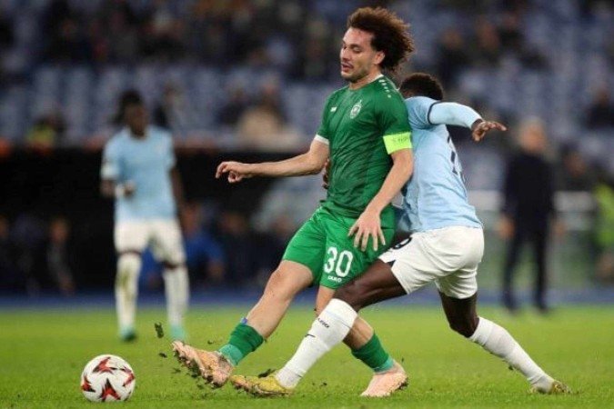 Pedro Naressi em ação com a camisa do Ludogorets, da Bulgária - (crédito: Foto: Paolo Bruno/Getty Images) Pedro Naressi em ação com a camisa do Ludogorets, da Bulgária - (crédito: Foto: Paolo Bruno/Getty Images)