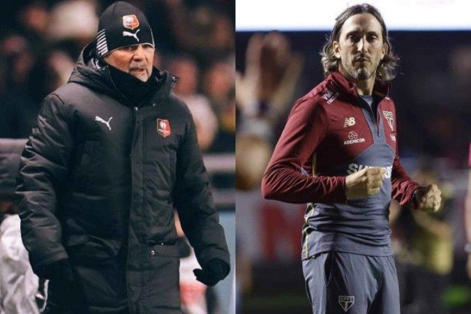 Argentinos são observados pelo Atlético - (crédito: Fotos: Divulgação / Rennes e São Paulo) Argentinos são observados pelo Atlético - (crédito: Fotos: Divulgação / Rennes e São Paulo)