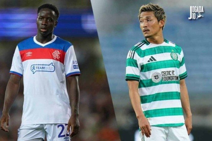 Gassama (Rangers) ou Maeda (Celtic). Quem levara a melhor no clássico escocês deste domingo - (crédito: Foto: Alex Bierens de Haan / Gualter Fatia/Getty Images) Gassama (Rangers) ou Maeda (Celtic). Quem levara a melhor no clássico escocês deste domingo - (crédito: Foto: Alex Bierens de Haan / Gualter Fatia/Getty Images)
