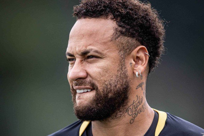 O jogador não vai enfrentar o São Paulo no clássico marcado para domingo, na Vila Belmiro, pelo Brasileirão -  (crédito:  Raul Baretta/Santos FC.)