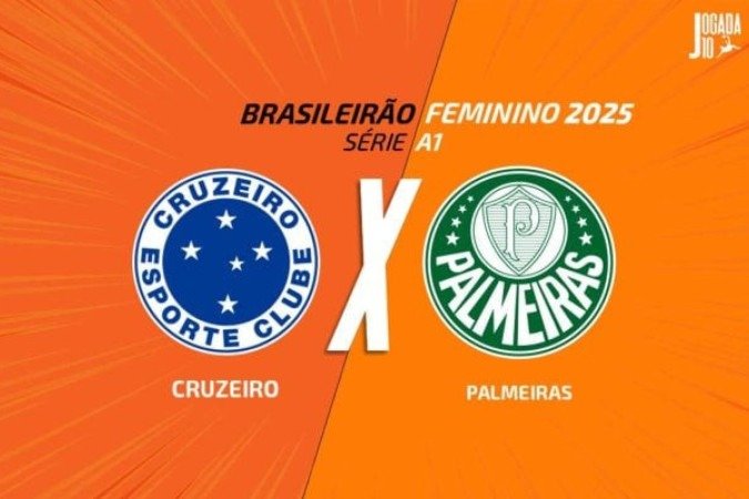 Cruzeiro e Palmeiras decidem uma vaga na final do Brasileiro Feminino - (crédito: Foto: Arte/Jogada10) Cruzeiro e Palmeiras decidem uma vaga na final do Brasileiro Feminino - (crédito: Foto: Arte/Jogada10)