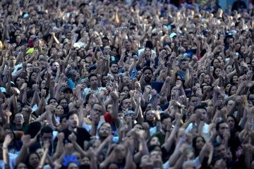 80 mil pessoas participaram do Desperta Brasil no Estádio Nacional Mané Garrincha neste fim de semana