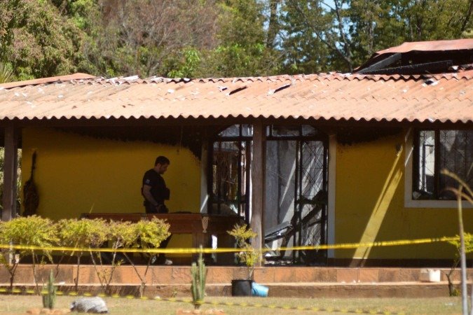  Incêndio em casa de recuperação de dependentes químicos deixa cinco mortos. O incêndio começou perto das 3h da manhã na área rural do Boqueirão, região do Paranoá.
