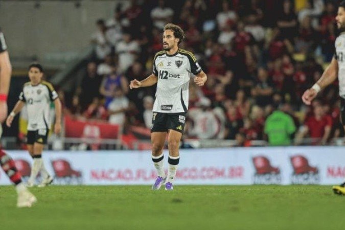 IGOR GOMES - Entrou com mais de 30 minutos para jogar, mas nÃ£o conseguiu mudar o panorama de um meio-campo sem ideias. NOTA: 5,0. Foto: Pedro Souza/AtlÃ©tico