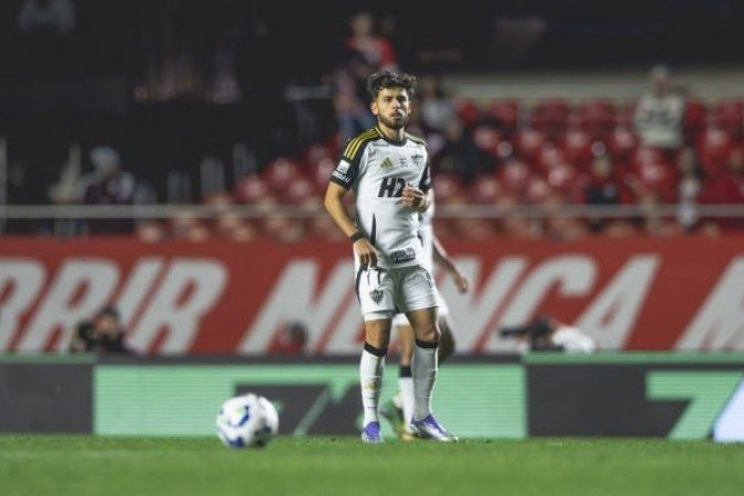 BIEL - Entrou para dar mais velocidade ao ataque, mas teve poucas oportunidades de desequilibrar a partida. NOTA: 5,5. Foto: Pedro Souza/Atlético